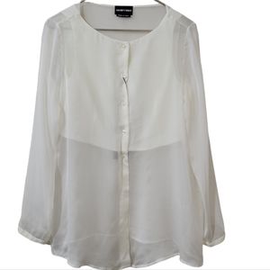 NWT Armani Silk Blouse